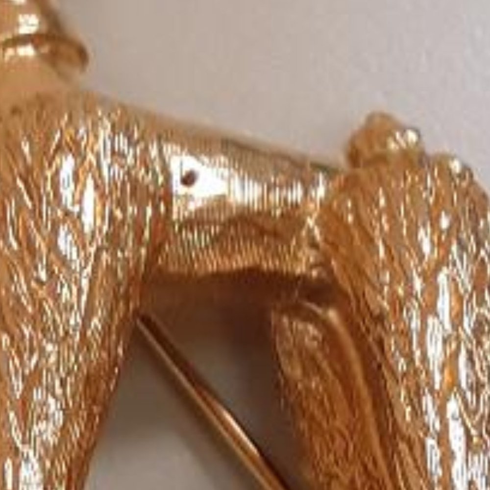 Marcel Boucher Gold Tone Poodle Pin / Brooch - Picture 7 of 14